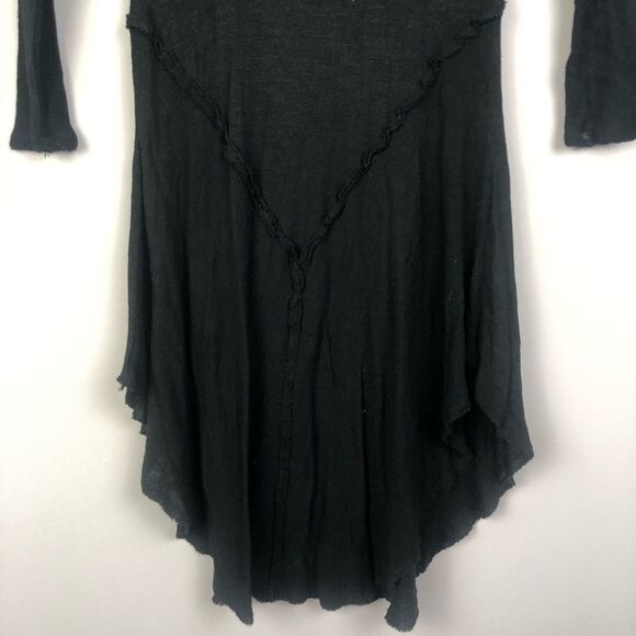 FREE PEOPLE | Weekend Top Black & Gray Size Small - Picture 8 of 11